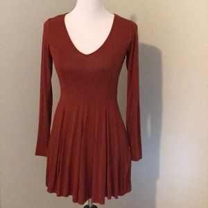 Burnt Orange Tunic Top